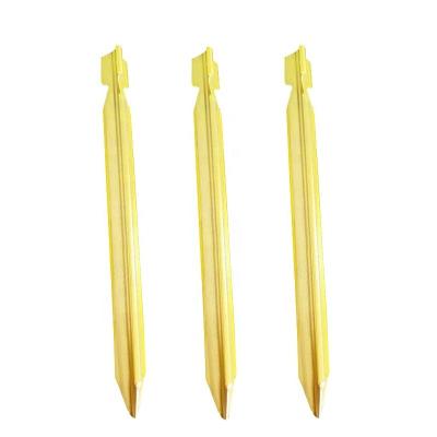 China Clamp Tent Or Trap Anodizing Lightweight 7000 Series Aluminum Alloy Tent Pole Tent Stakes for sale