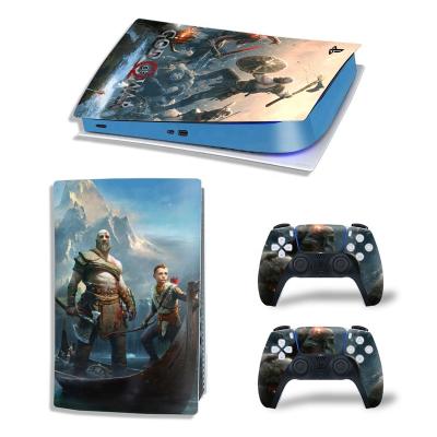 China Support Customization HYCARUS Official PS5 Digital Skin Sticker PS5 Skin Stickers for God of War Digital Edition (Multiple Options) for sale