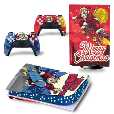 China Support Customization HYCARUS Official PS5 Disc Skin Sticker PS5 Skin Stickers for Disc Edition Merry Christmas (multiple options) for sale