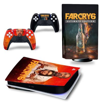 China Support Customization HYCARUS Official PS5 Disc Skin Sticker PS5 Skin Stickers for Disc Edition Far Cry (Multiple Options) for sale