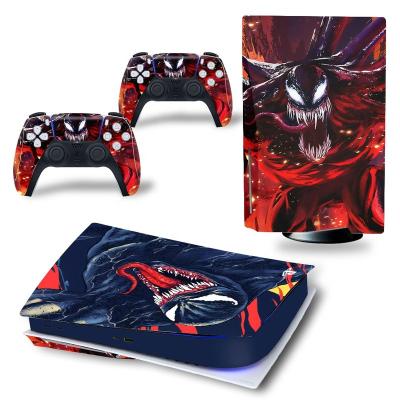 China Support Customization HYCARUS Official PS5 Disc Edition Skin Sticker PS5 Skin Stickers for Disc Edition Venom (Multiple Options) for sale