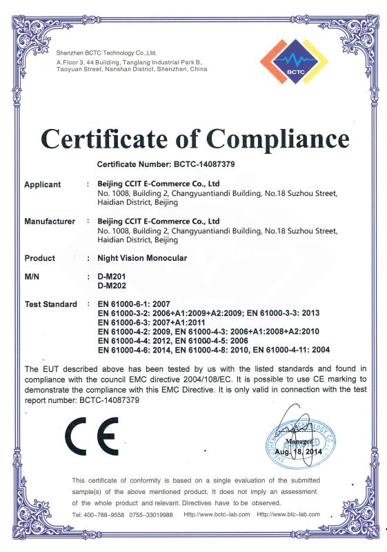 CE - Beijing CCIT E-Commerce Co., Ltd.