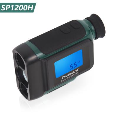 China Trueyard Laser Rangefinder SP1200 Display Data Viewing Screen Continuous Ranging High Accuracy Dual Telescop / Ranging 1200 Yards 105x75x40mm for sale