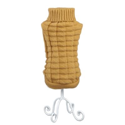 China Good Quality Sustainable Fashion Hand Knit Dog Sweaters For Christmas for sale