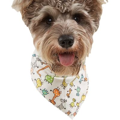 China Stocked Pet Triangle Towel Dog Square Halloween Christmas Pet Supplies Scarf for sale