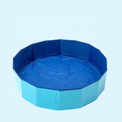 China 120*30cm Portable Plastic Viable Pet Tub Dog Shower Red Blue Red Tub For Small Children Pet Cleaning Grooming PBP091301 for sale