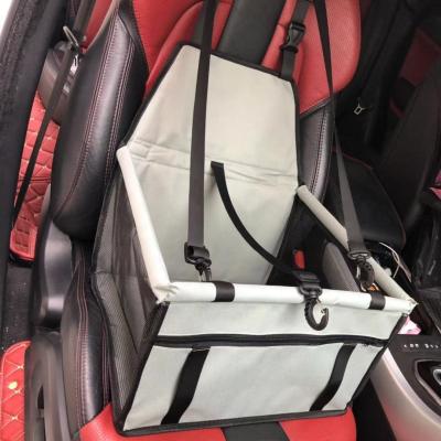 China 40*32*24cm Viable Pet Car Seat Carriers Folding Waterproof Quality Polyester Dog Crate Bag Car Carriers PB2021051402 for sale