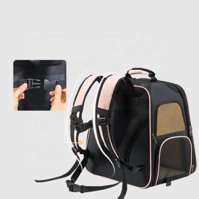 China 1 Pcs Breathable Luxury Foldable Outdoor Dog Cat Bag Pet Carrier Moving Bag Dog Carrier for sale