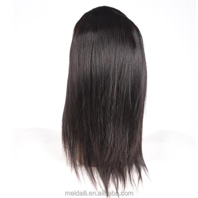 China Can Be Colored And Stock High Density Changed Design 130 Mink Straight Lace Frontal Wigs Virgin Indian Human Hair Wigs For Black Women for sale