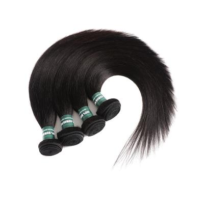 China Can Be Colored And Changed Cutical Aligned High Quality Silky Straight Hair 10A Hair Grade Design Bundle Trade Assurance Straight Hair Weave Extensions for sale