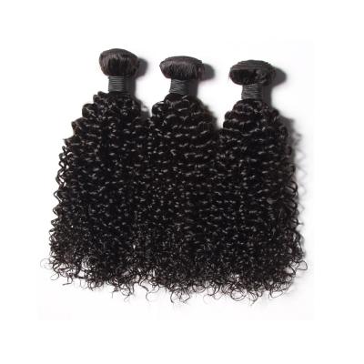 China Kinky Curly 100% Brazilian Unprocessed Virgin Curly Hair Weave Bundles Deep Curly Hair Extensions for sale