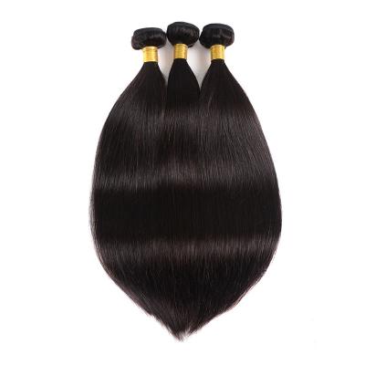 China Can Be Colored And Changed Design Brazilian Hair Straight Bundles 100% Natural Black Remy Hair Extensions Hair Bundles for sale