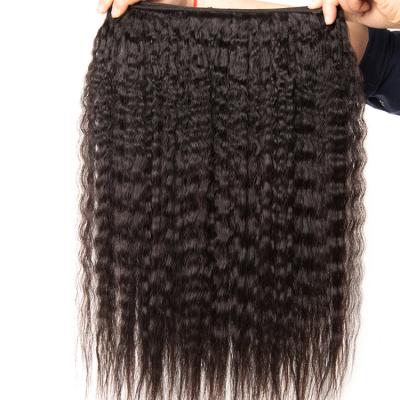 China Can Be Dyed And Changed Virgin Hair Hot Sale 100% Unprocessed Brazilian Virgin Hair Yaki Mink Hair Bundles Quality Design for sale