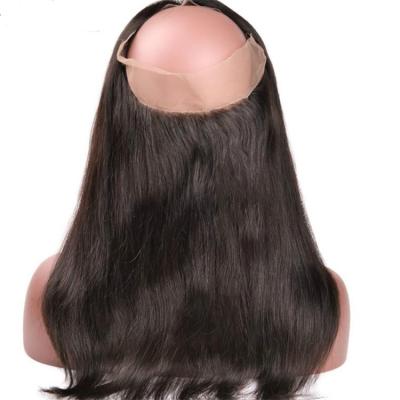 China Can Be Colored And High Quality Straight Headband Changed Virgin Brazilian Hair Wholesale Cheap Price 360 ​​Lace Design With Baby Hair for sale