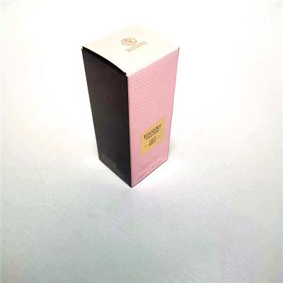 China 12262022 DIY New Style Recyclable Perfume Box Packaging, Varnishing Art Paper For Industry Perfume Cosmetic Paper Box for sale