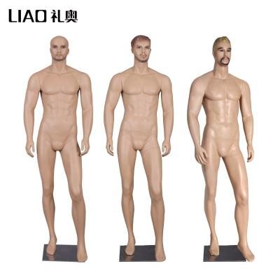 China Other Flesh Tone Fiber Glass Make Up Male Mannequin For Clothing Store for sale