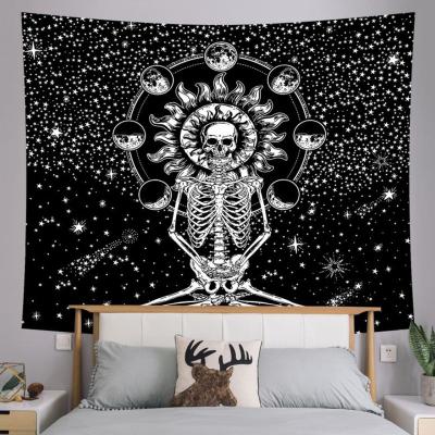 China Large CLASSIC Single Wall Hanging Printing Tapestry Mounted Cheap Hippie Wall Hanging Mandala Wall Art Bohemian Tapestry Decoration for sale