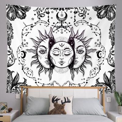 China Psychedelic Indian Tapiz Witchcraft Wall Cloth Tapestries Mandala Wall Tapestry Sun Moon Tree Tarot Wall Hanging CLASSIC Tapestry Blanket for sale