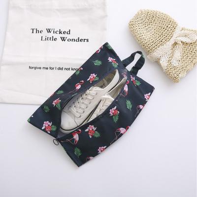 China Purse YIWU factory customize hot sale wholesale cheap price polyester oxford travel bag high quality custom promotion storage shoe bag for sale