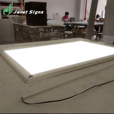 China Shopping Mall High Quality Custom Single Side LED Acrylic Magnetic Slim Light Box for sale