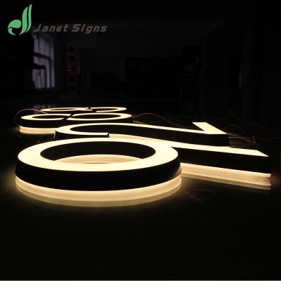 China Janet Signs Outdoor Mini Decoration High Brightness Cheap Acrylic Letter for sale