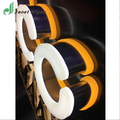 China Outdoor Decoration Mini 3D Channel Letters High Quality Acrylic Letter Sign for sale