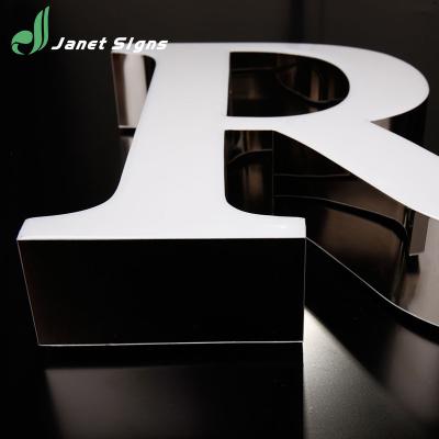 China Outdoor Decoration High Quality Hot Sale Lighting Janet Signs Epoxy Resin 3d Channel Letter Sign for sale