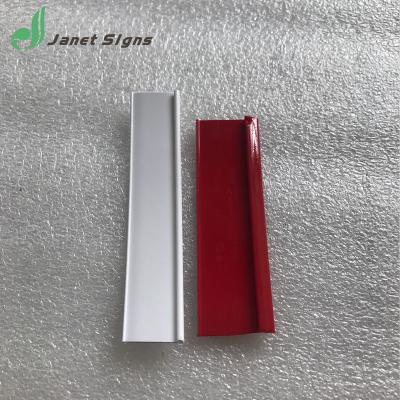 China Outdoor& colorful indoor advertising arrow type plastic trim channel letter 24mm caps made in china for sale