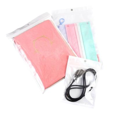 China Universal Moistureproof Beaded Translucent Film Jewelry Packaging Bag Suitable For Cable for sale