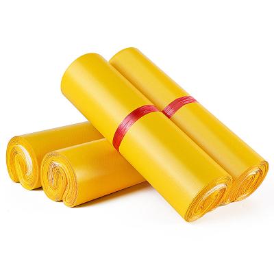 China Yellow Express Packaging Bag Moisture Proof Packing Bag Logistics Waterproof Bag for sale