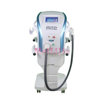 China Pigment Removal 2021 Professional Laser M22 IPL Single Cool Facial Beauty Equipment Skin Photon Rejuvenation Skin Hair Removal Beauty Machine for sale