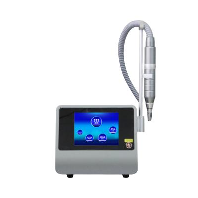 China Anti-Puffiness Portable Cheap Picolaser Picosend Laser 755nm Safe Laser For All Pigment Removal And Tattoo Removal With Large Adjust Spot Size for sale