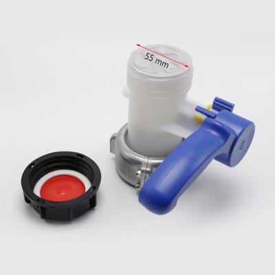 China General Chinese Factory HOT SALE Butterfly Valve DN40(62mm) or DN50(75mm) for IBC Tank IBC Container for sale