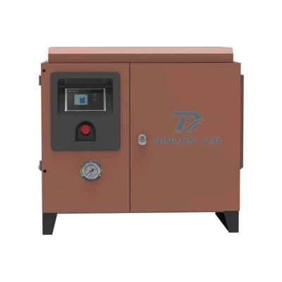 China 220 volt 1 phase pneumatic screw type quiet rotary air compressor for sale