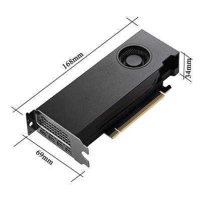 China Stock Wholesale Desktop RTX A2000 GPU for nvidia 6 gb GDDR6 42mh/s best price graphics card gpu rtx a2000 12gb for sale