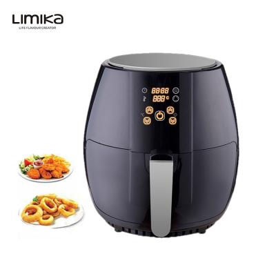 China Commercial Multifunctional 1400W Home Use Digital Electric Air Fryer , Air Fryer Oil Free Cooking With Touch Screen for sale