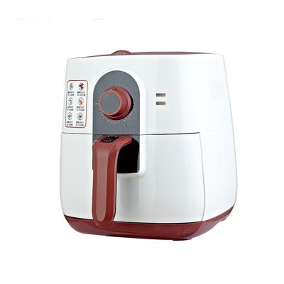 China Choice Home 3.L Electric Deep Fryer Square Shaped Hotel Air Fryer Parts 220 Volt Oilless Air Fryer for sale