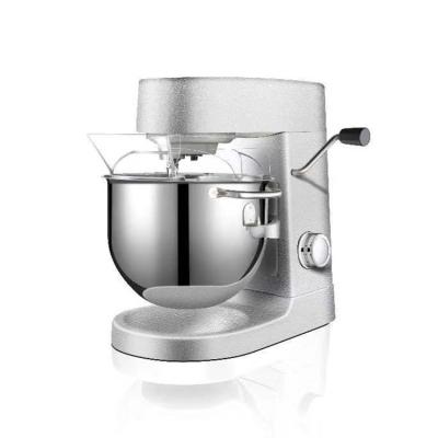 China Commercial Kitchen Food Mixer Cream Egg Beater Cake Dough Mixer Bread Mixer Maker with 7l Bowl for sale