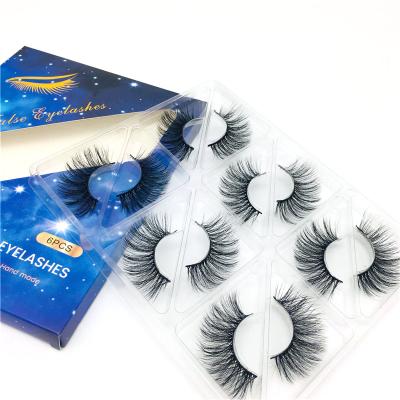 China Long 2020 new natural creative luxury thick eyelashes 5d mink eyelashes outlet beauty supply for sale