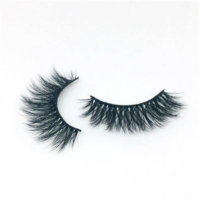 China Long 2020 Natural High Quality Clean Real Mink 5d Mink Eyelashes From 100% Brand for sale