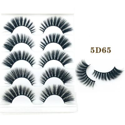 China 2021 Natural Private Label Best Seller 3d Long Strip Full Eyelashes for sale