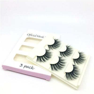 China Wholesale Natural Colored Magnetic Long Lashes False Eyelashes for sale