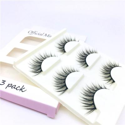 China Long natural own brand eyelashes Mink Fur 100% 5D Mink Eyelashes for sale