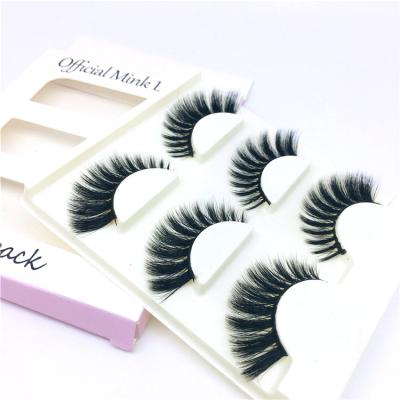 China Natural Wholesale Luxury Private Label 5d Mink Long False Eyelashes for sale