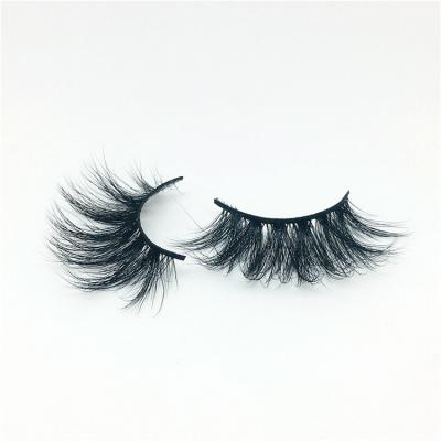 China Wholesale Natural Luxury Customized Long Packing With Tweezers 5D 6D Mink Lashes 25mm Mink Lashes Vendor for sale