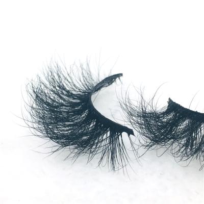 China Hot Selling Dramatic Full Volume 25mm 3D Siberian Mink Eyelashes Real Mink Lashes for sale