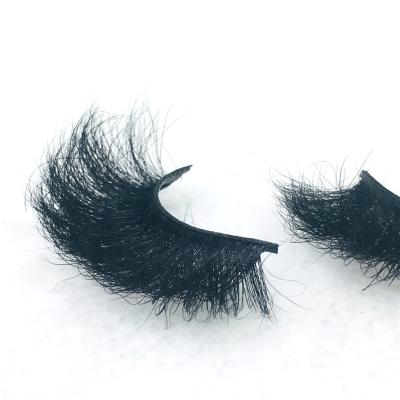 China 3D Mink Eyelashes Vendor Mink Own 25mm Brand Thick High Quality Eyelashes Fake Mink Eyelashes for sale