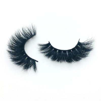 China Long eyes natural colorful mink whips 3d witnesses mink eyelash echthaar wimpern for sale