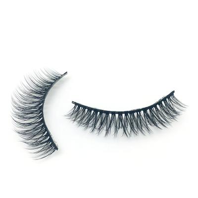 China 1 Pair 3d Natural Long Mink Eyelashes Natural False Eyelashes False False Eyelashes Dramatic Cilios Soft Mink Eyelashes Makeup for sale