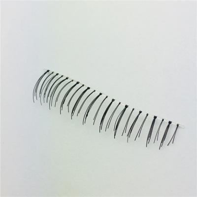 China Long lower natural lashes burrow B06 transparent hand made below natural lower lashes fashion lash eye makeup 5pairs/lot for sale